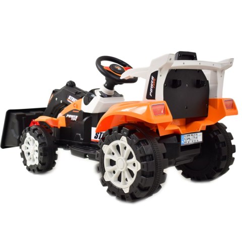 TRAKTOR NA AKUMULATOR Z RUCHOMYM RAMIENIEM - SPYCHACZEM, MIĘKKIE SIEDZENIE/HSD6106B TRAKTOR NA AKUMULATOR Z RUCHOMYM RAMIENIEM - SPYCHACZEM, MIĘKKIE SIEDZENIE/HSD6106B