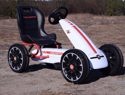 WIELKI LICENCJONOWANY GOKART FIAT ABARTH KOŁA EVA JAKOŚĆ /PB9388A WIELKI LICENCJONOWANY GOKART FIAT ABARTH KOŁA EVA JAKOŚĆ /PB9388A