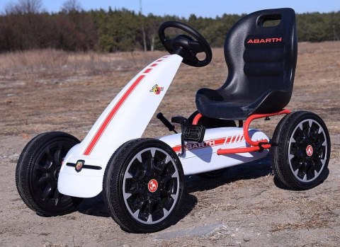 WIELKI LICENCJONOWANY GOKART FIAT ABARTH KOŁA EVA JAKOŚĆ /PB9388A WIELKI LICENCJONOWANY GOKART FIAT ABARTH KOŁA EVA JAKOŚĆ /PB9388A
