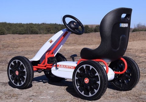 WIELKI LICENCJONOWANY GOKART FIAT ABARTH KOŁA EVA JAKOŚĆ /PB9388A WIELKI LICENCJONOWANY GOKART FIAT ABARTH KOŁA EVA JAKOŚĆ /PB9388A