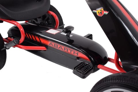 WIELKI LICENCJONOWANY GOKART FIAT ABARTH KOŁA EVA JAKOŚĆ /PB9388A WIELKI LICENCJONOWANY GOKART FIAT ABARTH KOŁA EVA JAKOŚĆ /PB9388A