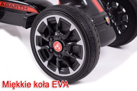 WIELKI LICENCJONOWANY GOKART FIAT ABARTH KOŁA EVA JAKOŚĆ /PB9388A WIELKI LICENCJONOWANY GOKART FIAT ABARTH KOŁA EVA JAKOŚĆ /PB9388A