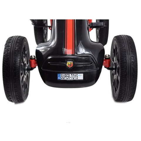 WIELKI LICENCJONOWANY GOKART FIAT ABARTH KOŁA EVA JAKOŚĆ /PB9388A WIELKI LICENCJONOWANY GOKART FIAT ABARTH KOŁA EVA JAKOŚĆ /PB9388A