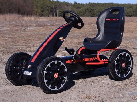 WIELKI LICENCJONOWANY GOKART FIAT ABARTH KOŁA EVA JAKOŚĆ /PB9388A WIELKI LICENCJONOWANY GOKART FIAT ABARTH KOŁA EVA JAKOŚĆ /PB9388A