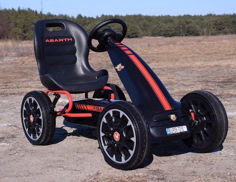 WIELKI LICENCJONOWANY GOKART FIAT ABARTH KOŁA EVA JAKOŚĆ /PB9388A WIELKI LICENCJONOWANY GOKART FIAT ABARTH KOŁA EVA JAKOŚĆ /PB9388A