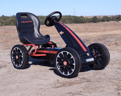 WIELKI LICENCJONOWANY GOKART FIAT ABARTH KOŁA EVA JAKOŚĆ /PB9388A WIELKI LICENCJONOWANY GOKART FIAT ABARTH KOŁA EVA JAKOŚĆ /PB9388A