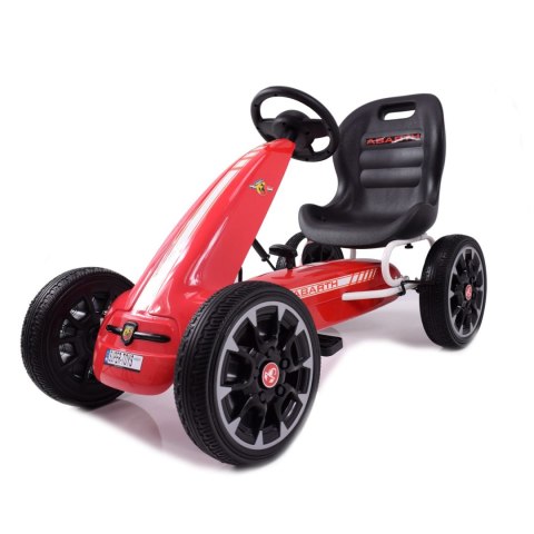 WIELKI LICENCJONOWANY GOKART FIAT ABARTH KOŁA EVA JAKOŚĆ /PB9388A WIELKI LICENCJONOWANY GOKART FIAT ABARTH KOŁA EVA JAKOŚĆ /PB9388A