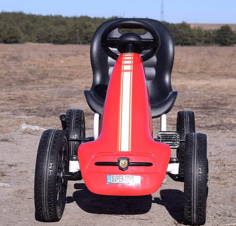 WIELKI LICENCJONOWANY GOKART FIAT ABARTH KOŁA EVA JAKOŚĆ /PB9388A WIELKI LICENCJONOWANY GOKART FIAT ABARTH KOŁA EVA JAKOŚĆ /PB9388A