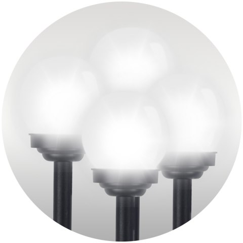 Lampka solarna biała kula 4szt Ilumen LS-102 Lampka solarna biała kula 4szt Ilumen LS-102