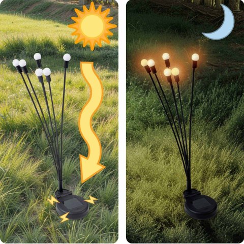 Lampka solarna świetliki 2szt Ilumen LS-101 Lampka solarna świetliki 2szt Ilumen LS-101