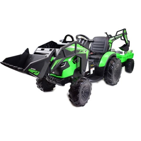 MEGA TRAKTOR Z ŁADOWARKĄ,KOPARKĄ, PRZYCZEPĄ 24 V SUPER-MOC OLBRZYMI MEGA TRAKTOR Z ŁADOWARKĄ,KOPARKĄ, PRZYCZEPĄ 24 V SUPER-MOC OLBRZYMI