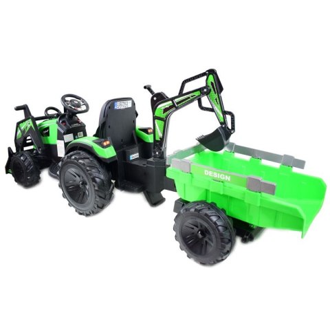 MEGA TRAKTOR Z ŁADOWARKĄ,KOPARKĄ, PRZYCZEPĄ 24 V SUPER-MOC OLBRZYMI MEGA TRAKTOR Z ŁADOWARKĄ,KOPARKĄ, PRZYCZEPĄ 24 V SUPER-MOC OLBRZYMI