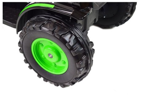 MEGA TRAKTOR Z ŁYŻKĄ - ŁADOWARKĄ. MIĘKKIE SIEDZENIE, PILOT, RADIO FM/HL389 MEGA TRAKTOR Z ŁYŻKĄ - ŁADOWARKĄ. MIĘKKIE SIEDZENIE, PILOT, RADIO FM/HL389