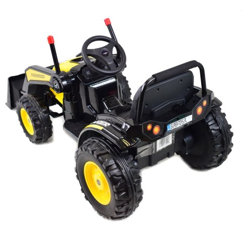 MEGA TRAKTOR Z ŁYŻKĄ - ŁADOWARKĄ. MIĘKKIE SIEDZENIE, PILOT, RADIO FM/HL389 MEGA TRAKTOR Z ŁYŻKĄ - ŁADOWARKĄ. MIĘKKIE SIEDZENIE, PILOT, RADIO FM/HL389