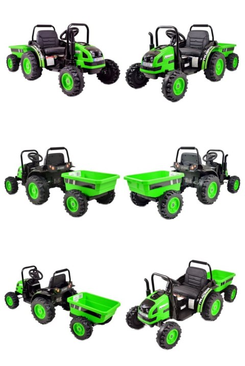 MEGA TRAKTOR Z PRZYCZEPĄ. MIĘKKIE SIEDZENIE, KOŁA EVA,PILOT, RADIO FM/HL388 MEGA TRAKTOR Z PRZYCZEPĄ. MIĘKKIE SIEDZENIE, KOŁA EVA,PILOT, RADIO FM/HL388