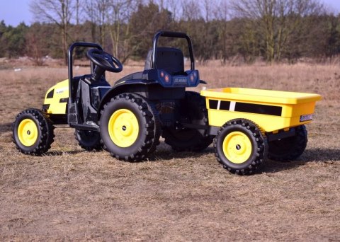 MEGA TRAKTOR Z PRZYCZEPĄ. MIĘKKIE SIEDZENIE, KOŁA EVA,PILOT, RADIO FM/HL388 MEGA TRAKTOR Z PRZYCZEPĄ. MIĘKKIE SIEDZENIE, KOŁA EVA,PILOT, RADIO FM/HL388