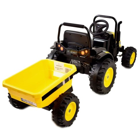 MEGA TRAKTOR Z PRZYCZEPĄ. MIĘKKIE SIEDZENIE, KOŁA EVA,PILOT, RADIO FM/HL388 MEGA TRAKTOR Z PRZYCZEPĄ. MIĘKKIE SIEDZENIE, KOŁA EVA,PILOT, RADIO FM/HL388