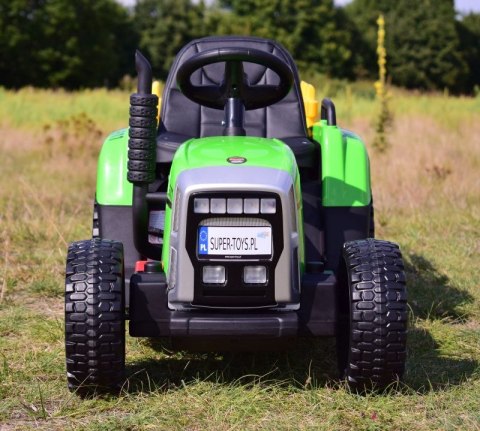 SUPER TRAKTOR BLOW - NA AKUMULATOR Z PRZYCZEPĄ, MIĘKKIE KOŁA, MIEKKIE SIEDZENIE, PILOT/XMX611 SUPER TRAKTOR BLOW - NA AKUMULATOR Z PRZYCZEPĄ, MIĘKKIE KOŁA, MIEKKIE SIEDZENIE, PILOT/XMX611