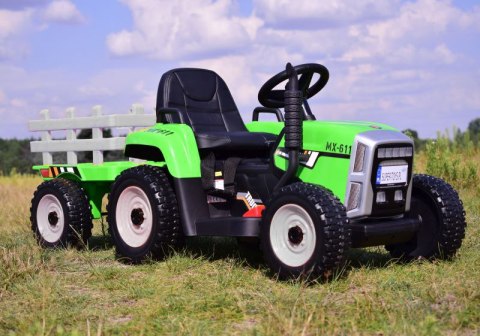 SUPER TRAKTOR BLOW - NA AKUMULATOR Z PRZYCZEPĄ, MIĘKKIE KOŁA, MIEKKIE SIEDZENIE, PILOT/XMX611 SUPER TRAKTOR BLOW - NA AKUMULATOR Z PRZYCZEPĄ, MIĘKKIE KOŁA, MIEKKIE SIEDZENIE, PILOT/XMX611