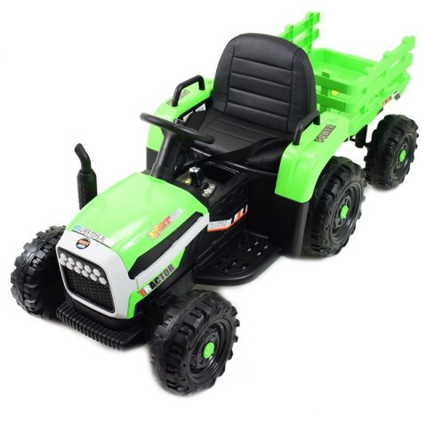 SUPER TRAKTOR FAST NA AKUMULATOR Z PRZYCZEPĄ, MIĘKKIE KOŁA, MIĘKKIE SIEDZENIE, PILOT/JC005 SUPER TRAKTOR FAST NA AKUMULATOR Z PRZYCZEPĄ, MIĘKKIE KOŁA, MIĘKKIE SIEDZENIE, PILOT/JC005