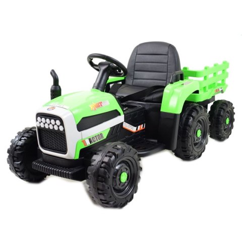 SUPER TRAKTOR FAST NA AKUMULATOR Z PRZYCZEPĄ, MIĘKKIE KOŁA, MIĘKKIE SIEDZENIE, PILOT/JC005 SUPER TRAKTOR FAST NA AKUMULATOR Z PRZYCZEPĄ, MIĘKKIE KOŁA, MIĘKKIE SIEDZENIE, PILOT/JC005