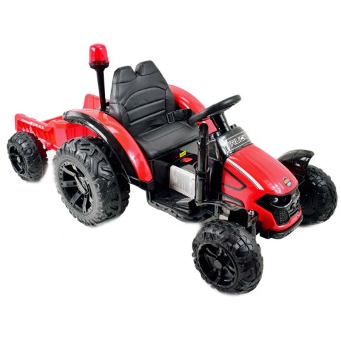 SUPER TRAKTOR TRUCK Z PRZYCZEPĄ I KOGUTEM, MIĘKKIE KOŁA, MIĘKKIE SIEDZENIE, PILOT/HZB200 SUPER TRAKTOR TRUCK Z PRZYCZEPĄ I KOGUTEM, MIĘKKIE KOŁA, MIĘKKIE SIEDZENIE, PILOT/HZB200