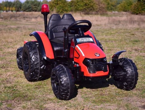 SUPER TRAKTOR TRUCK Z PRZYCZEPĄ I KOGUTEM, MIĘKKIE KOŁA, MIĘKKIE SIEDZENIE, PILOT/HZB200 SUPER TRAKTOR TRUCK Z PRZYCZEPĄ I KOGUTEM, MIĘKKIE KOŁA, MIĘKKIE SIEDZENIE, PILOT/HZB200