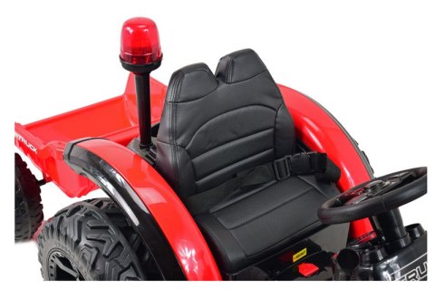 SUPER TRAKTOR TRUCK Z PRZYCZEPĄ I KOGUTEM, MIĘKKIE KOŁA, MIĘKKIE SIEDZENIE, PILOT/HZB200 SUPER TRAKTOR TRUCK Z PRZYCZEPĄ I KOGUTEM, MIĘKKIE KOŁA, MIĘKKIE SIEDZENIE, PILOT/HZB200