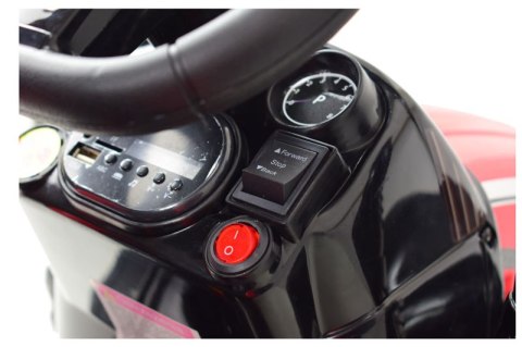 SUPER TRAKTOR TRUCK Z PRZYCZEPĄ I KOGUTEM, MIĘKKIE KOŁA, MIĘKKIE SIEDZENIE, PILOT/HZB200 SUPER TRAKTOR TRUCK Z PRZYCZEPĄ I KOGUTEM, MIĘKKIE KOŁA, MIĘKKIE SIEDZENIE, PILOT/HZB200