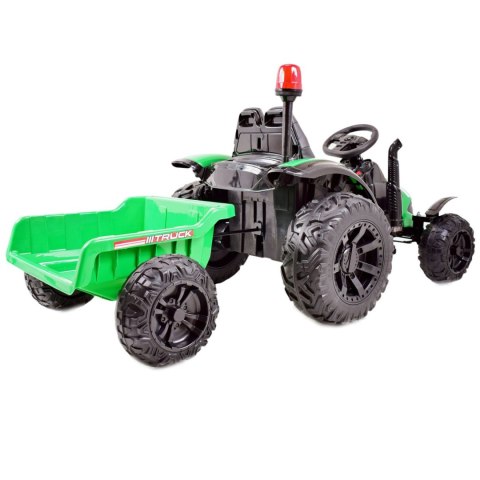 SUPER TRAKTOR TRUCK Z PRZYCZEPĄ I KOGUTEM, MIĘKKIE KOŁA, MIĘKKIE SIEDZENIE, PILOT/HZB200 SUPER TRAKTOR TRUCK Z PRZYCZEPĄ I KOGUTEM, MIĘKKIE KOŁA, MIĘKKIE SIEDZENIE, PILOT/HZB200