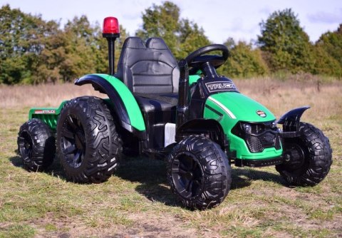 SUPER TRAKTOR TRUCK Z PRZYCZEPĄ I KOGUTEM, MIĘKKIE KOŁA, MIĘKKIE SIEDZENIE, PILOT/HZB200 SUPER TRAKTOR TRUCK Z PRZYCZEPĄ I KOGUTEM, MIĘKKIE KOŁA, MIĘKKIE SIEDZENIE, PILOT/HZB200