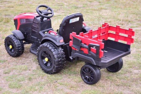 WIELKI TRAKTOR NA AKUMULATOR Z PRZYCZEPĄ, MIĘKKIE KOŁA, MIĘKKIE SIEDZENIE/BDM0925 WIELKI TRAKTOR NA AKUMULATOR Z PRZYCZEPĄ, MIĘKKIE KOŁA, MIĘKKIE SIEDZENIE/BDM0925