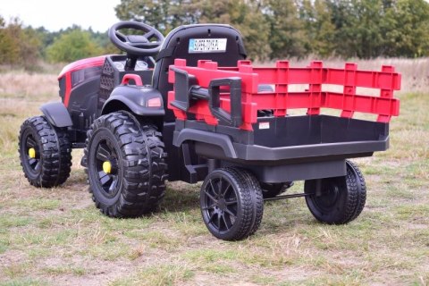 WIELKI TRAKTOR NA AKUMULATOR Z PRZYCZEPĄ, MIĘKKIE KOŁA, MIĘKKIE SIEDZENIE/BDM0925 WIELKI TRAKTOR NA AKUMULATOR Z PRZYCZEPĄ, MIĘKKIE KOŁA, MIĘKKIE SIEDZENIE/BDM0925