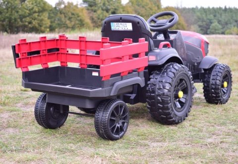 WIELKI TRAKTOR NA AKUMULATOR Z PRZYCZEPĄ, MIĘKKIE KOŁA, MIĘKKIE SIEDZENIE/BDM0925 WIELKI TRAKTOR NA AKUMULATOR Z PRZYCZEPĄ, MIĘKKIE KOŁA, MIĘKKIE SIEDZENIE/BDM0925