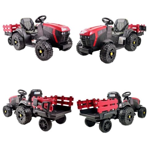 WIELKI TRAKTOR NA AKUMULATOR Z PRZYCZEPĄ, MIĘKKIE KOŁA, MIĘKKIE SIEDZENIE/BDM0925 WIELKI TRAKTOR NA AKUMULATOR Z PRZYCZEPĄ, MIĘKKIE KOŁA, MIĘKKIE SIEDZENIE/BDM0925