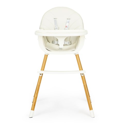 Krzesełko fotelik do karmienia 2w1 beżowe ECOTOYS Krzesełko fotelik do karmienia 2w1 beżowe ECOTOYS