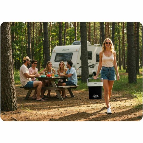 Lodówka turystyczna Berdsen Icemax 26 litry tryb ECO - czarna Lodówka turystyczna Berdsen Icemax 26 litry tryb ECO - czarna