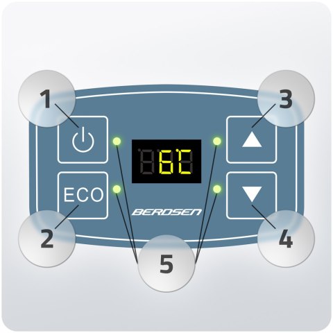 Lodówka turystyczna Berdsen Icemax 26 litry tryb ECO - niebieska Lodówka turystyczna Berdsen Icemax 26 litry tryb ECO - niebieska