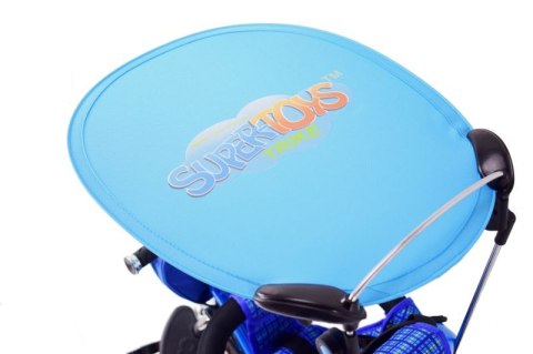 ROWEREK TRÓJKOŁOWY SUPER-TOYS DE LUXE POMP KOŁA/01 ROWEREK TRÓJKOŁOWY SUPER-TOYS DE LUXE POMP KOŁA/01