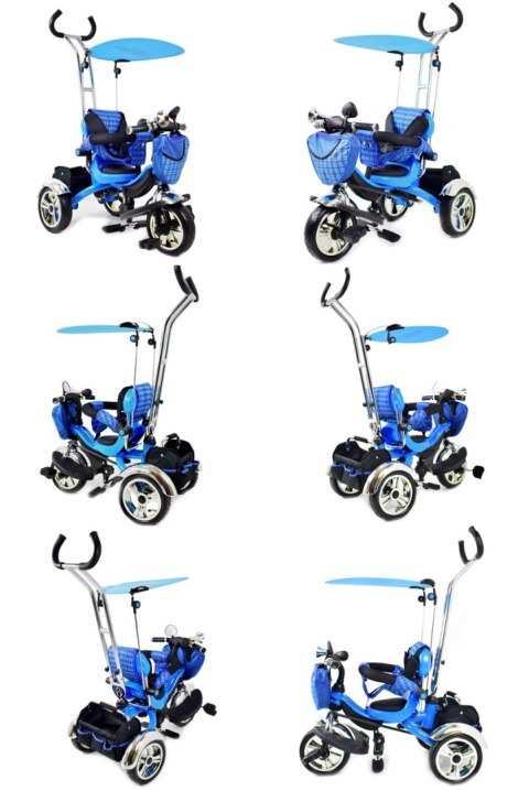 ROWEREK TRÓJKOŁOWY SUPER-TOYS DE LUXE POMP KOŁA/01 ROWEREK TRÓJKOŁOWY SUPER-TOYS DE LUXE POMP KOŁA/01