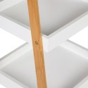 Regał szafka półka stoliczek 4 półki bambusowy stelaż
