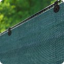 Siatka cieniująca 1,5x50m 140g/m2 + 50 zacisków zielona