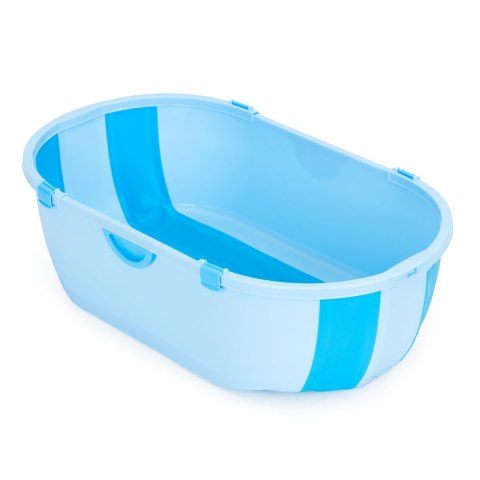 Wanienka dla dzieci wanna turystyczna składana odpływ niebieska ECOTOYS Wanienka dla dzieci wanna turystyczna składana odpływ niebieska ECOTOYS