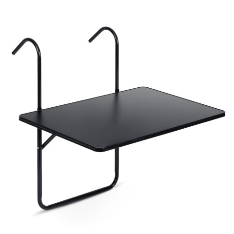 Wytrzymały stolik balkonowy 60x43cm składany Sofotel SO-982 czarny Wytrzymały stolik balkonowy 60x43cm składany Sofotel SO-982 czarny