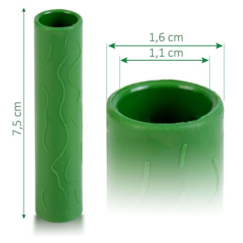 Złączki do tyczek 11mm Plonos PL-941 zielone 10szt Złączki do tyczek 11mm Plonos PL-941 zielone 10szt