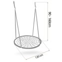 Huśtawka bocianie gniazdo Neo-Sport NS-104 120 cm