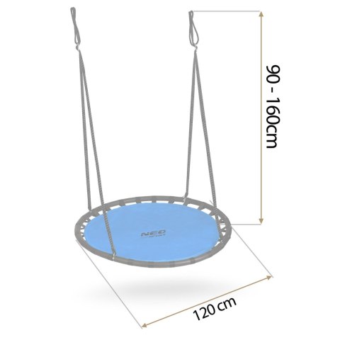 Huśtawka bocianie gniazdo Neo-Sport Swingo 120 cm Huśtawka bocianie gniazdo Neo-Sport Swingo 120 cm