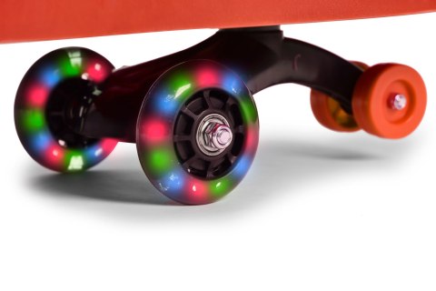 Jeździk grawitacyjny pojazd dla dzieci koła LED czerwony ECOTOYS Jeździk grawitacyjny pojazd dla dzieci koła LED czerwony ECOTOYS