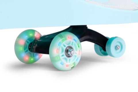 Jeździk grawitacyjny pojazd dla dzieci koła LED niebieski ECOTOYS Jeździk grawitacyjny pojazd dla dzieci koła LED niebieski ECOTOYS