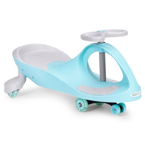Jeździk grawitacyjny pojazd dla dzieci koła LED niebieski ECOTOYS Jeździk grawitacyjny pojazd dla dzieci koła LED niebieski ECOTOYS